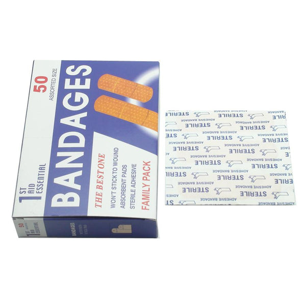 50pcs Waterproof  Band-Aid