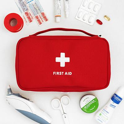 Portable Multi-Layer First Aid Kit Pouch